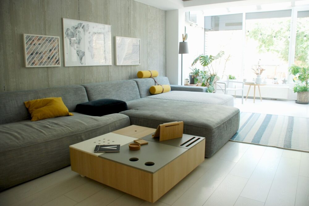 idei amenajare living stil scandinav