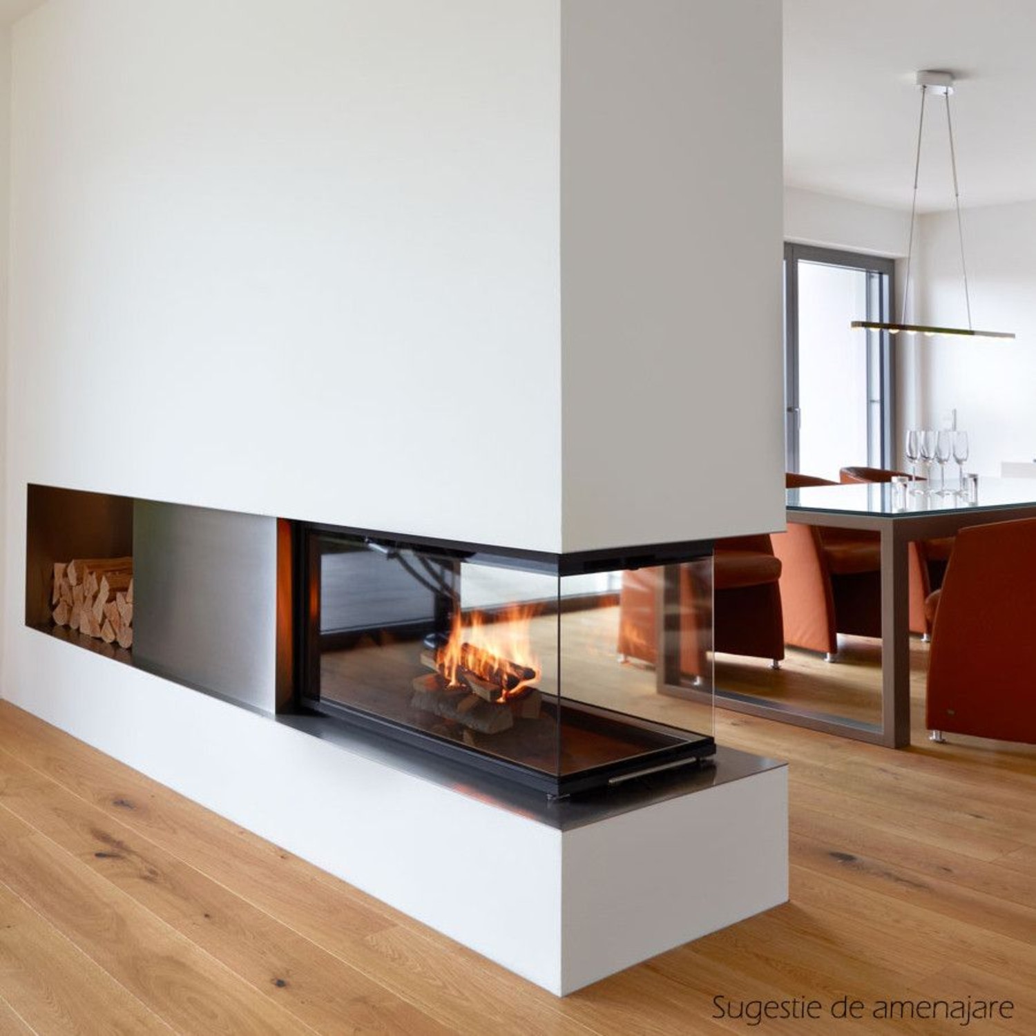 5 modele seminee pe lemne A-Caminetti Crystal