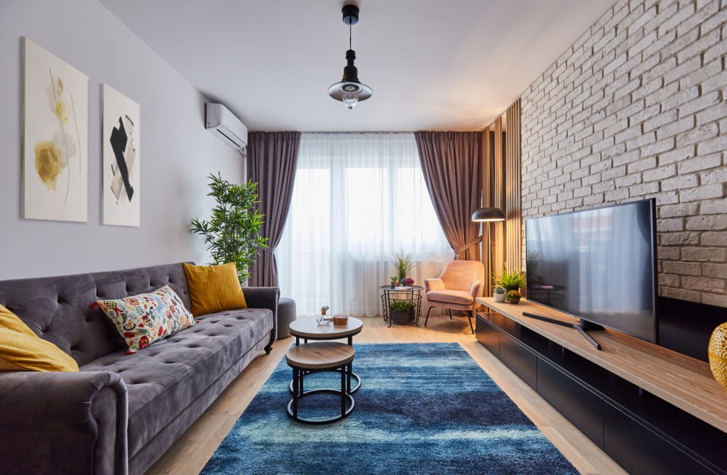 amenajare apartament cu 2 camere