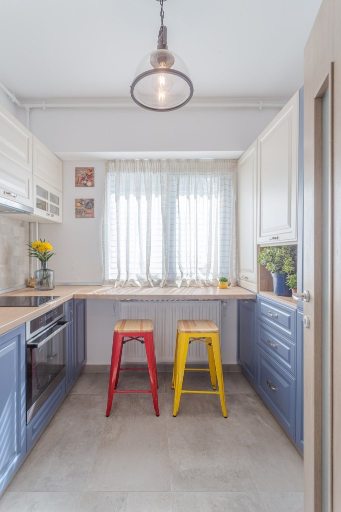 amenajare apartament cu 2 camere 50 mp