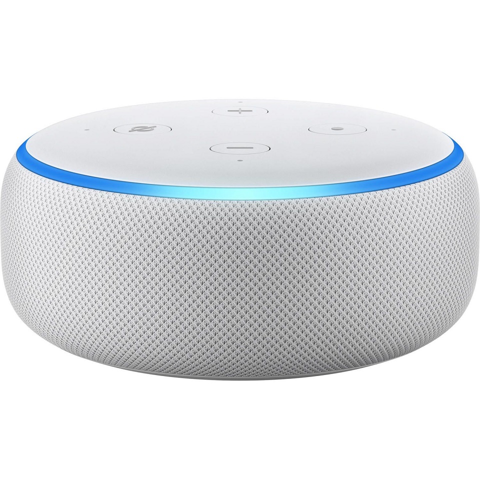Boxa Amazon Echo Dot 3, Alexa, Argintiu