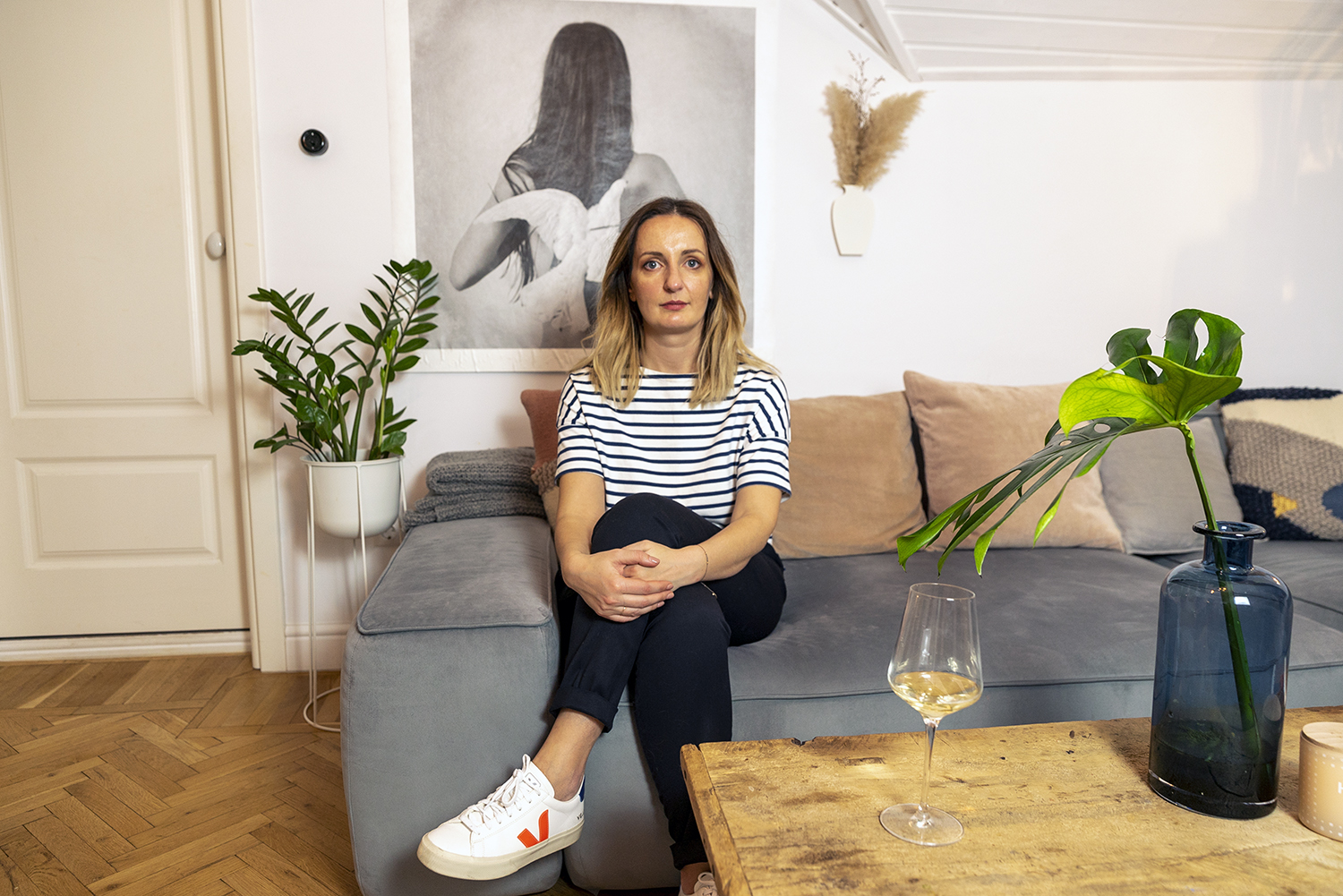 stilul scandinav acasa la Sânziana Pop