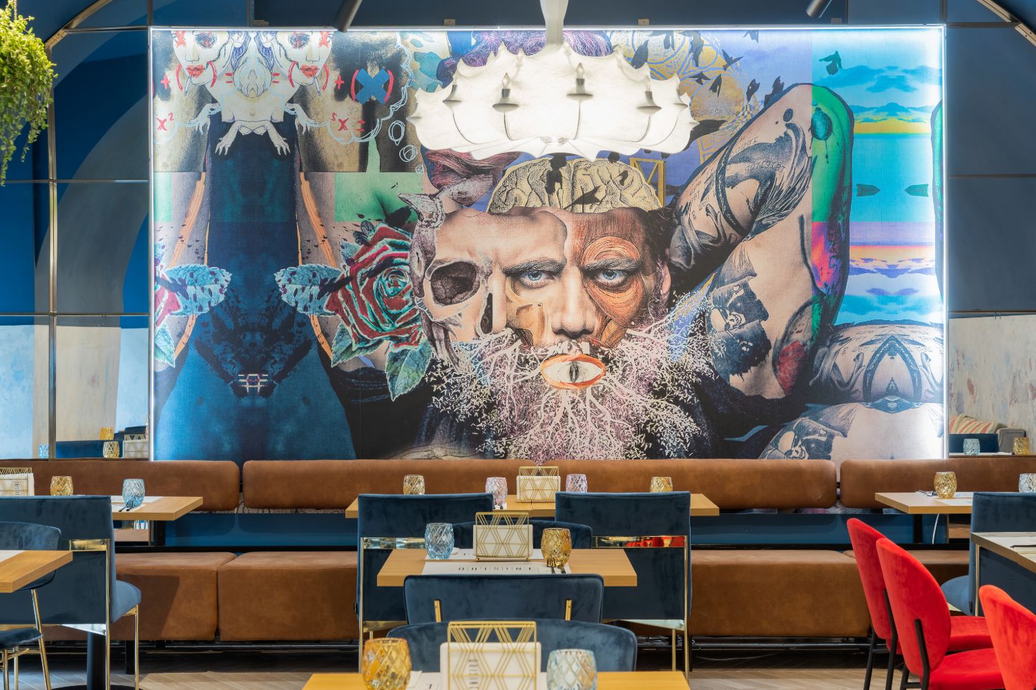 Fototapet Wall&Deco Quisine Timisoara - Amenajare restaurant Pure Mess Design 