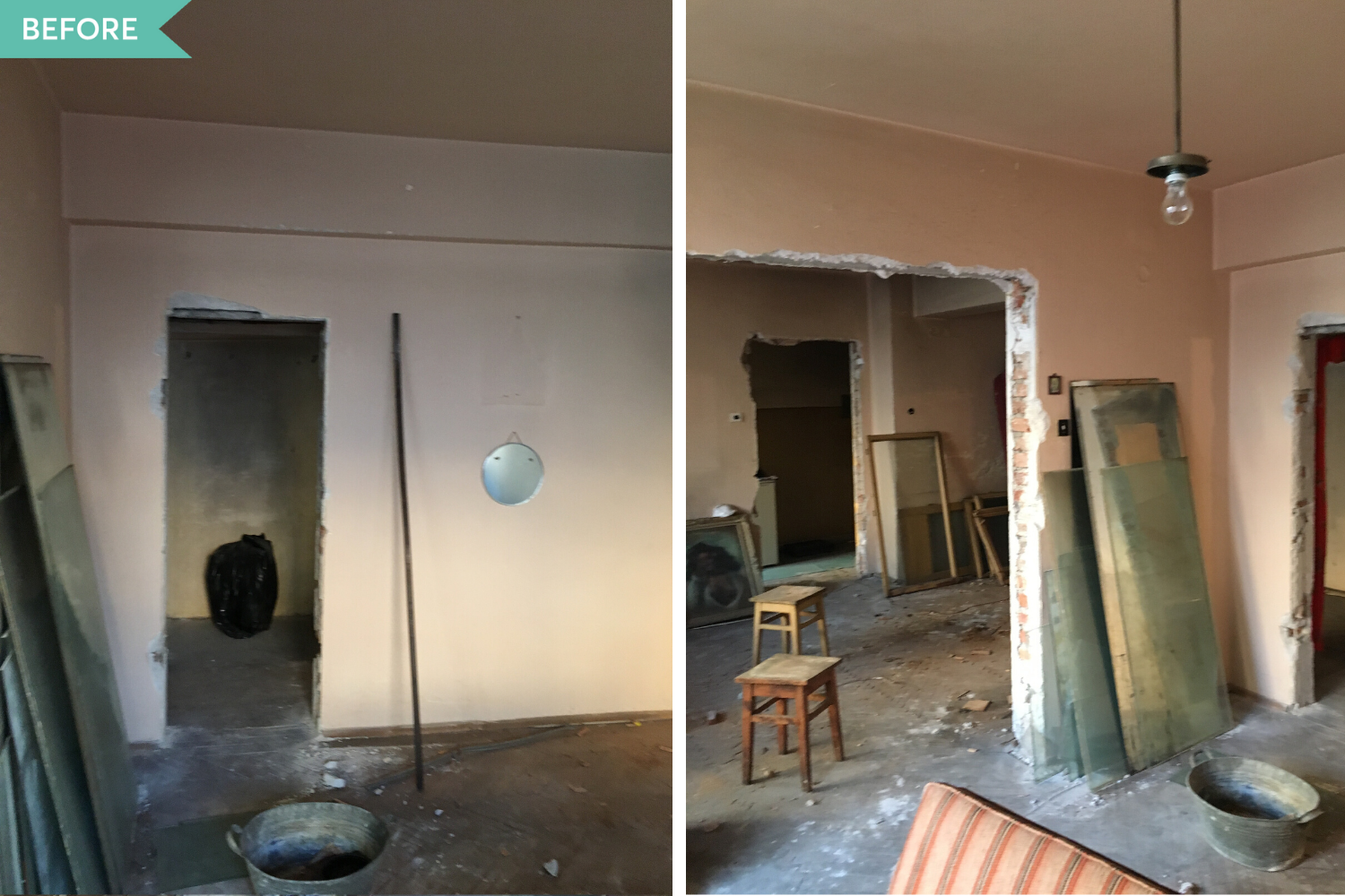 Renovare dormitor apartament vechi - inainte - arh. Cristiana Zgripcea