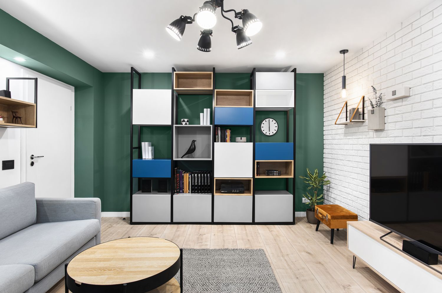 pereti verzi living