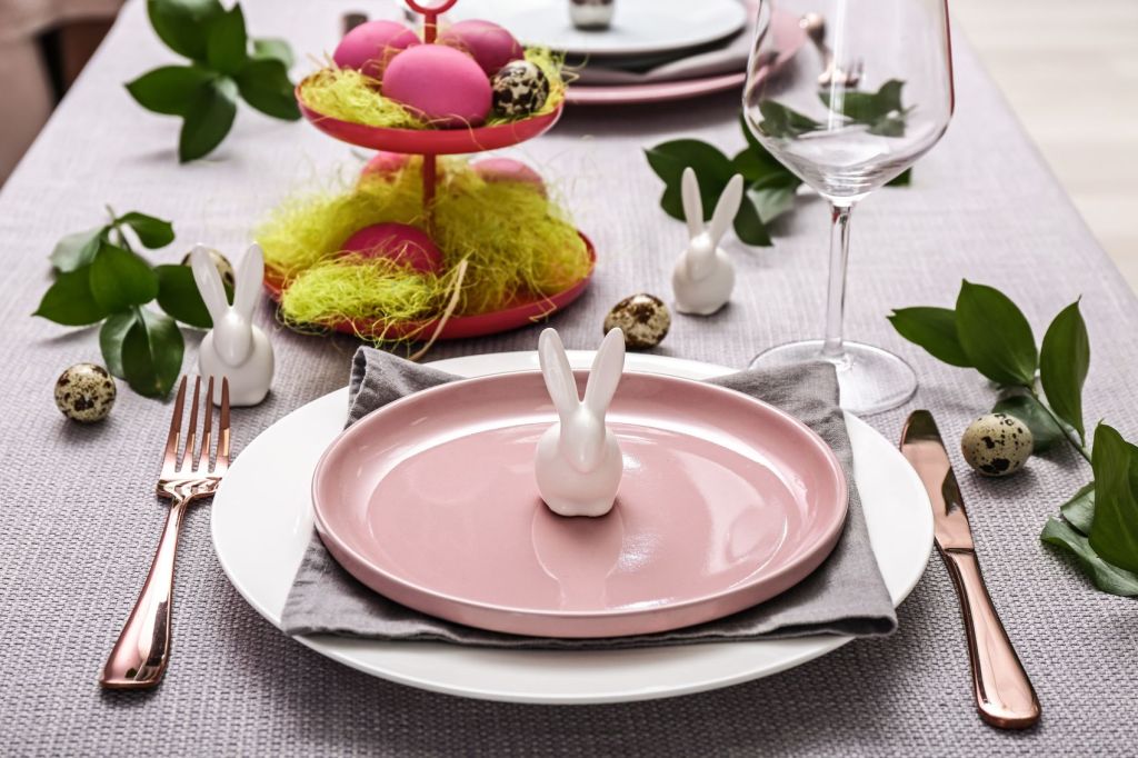decoratiuni de paste masa festiva