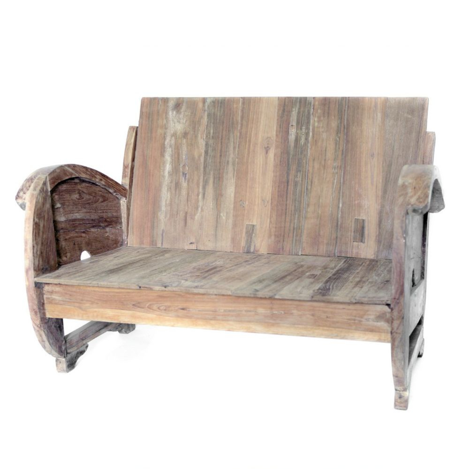 mobilier de gradina banca din lemn masiv