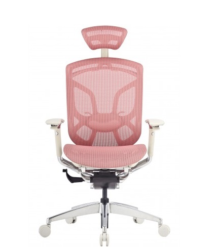scaun ergonomic roz