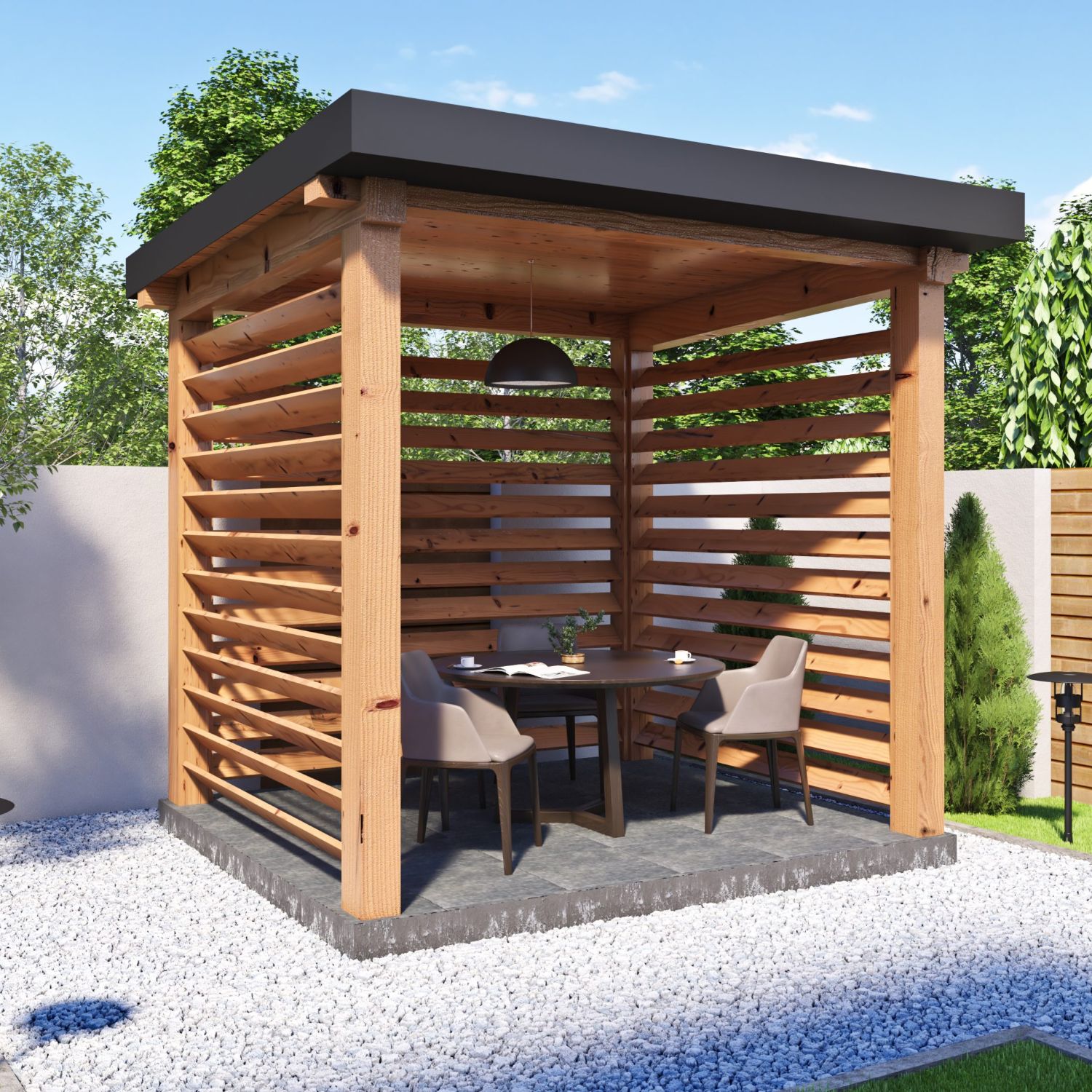 Foișor cu parasolare, Foisor.eu, de la 1.470 euro