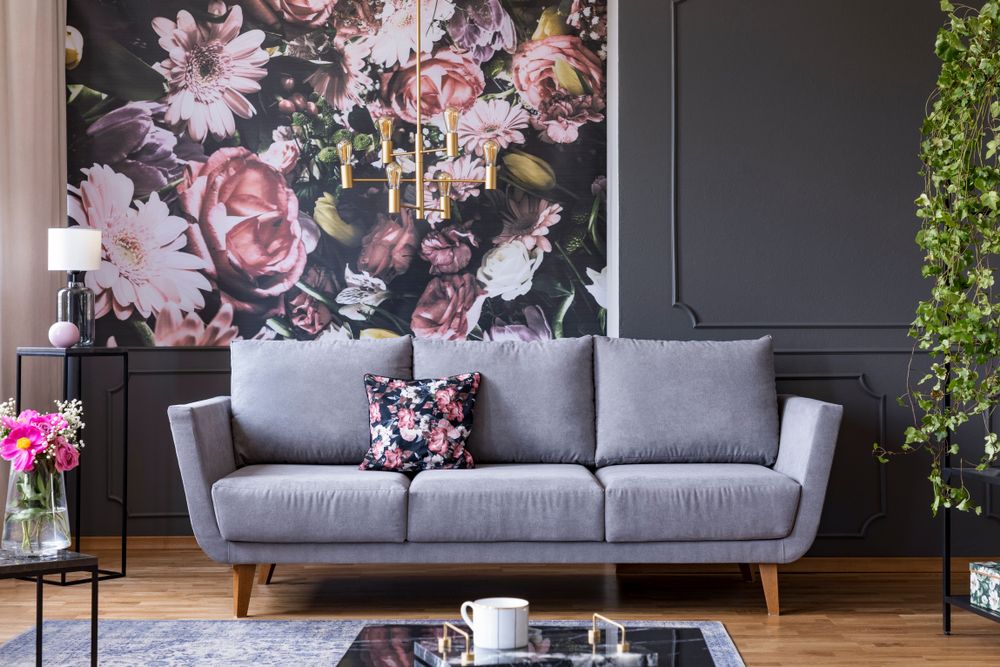 Trenduri decorative imprimeu floral