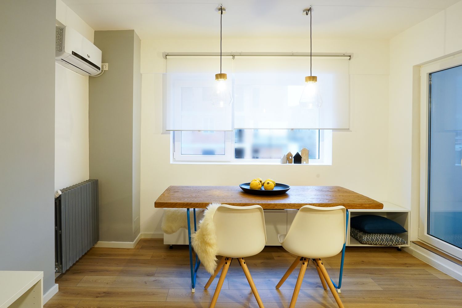 recompartimentare apartament doua camere dining