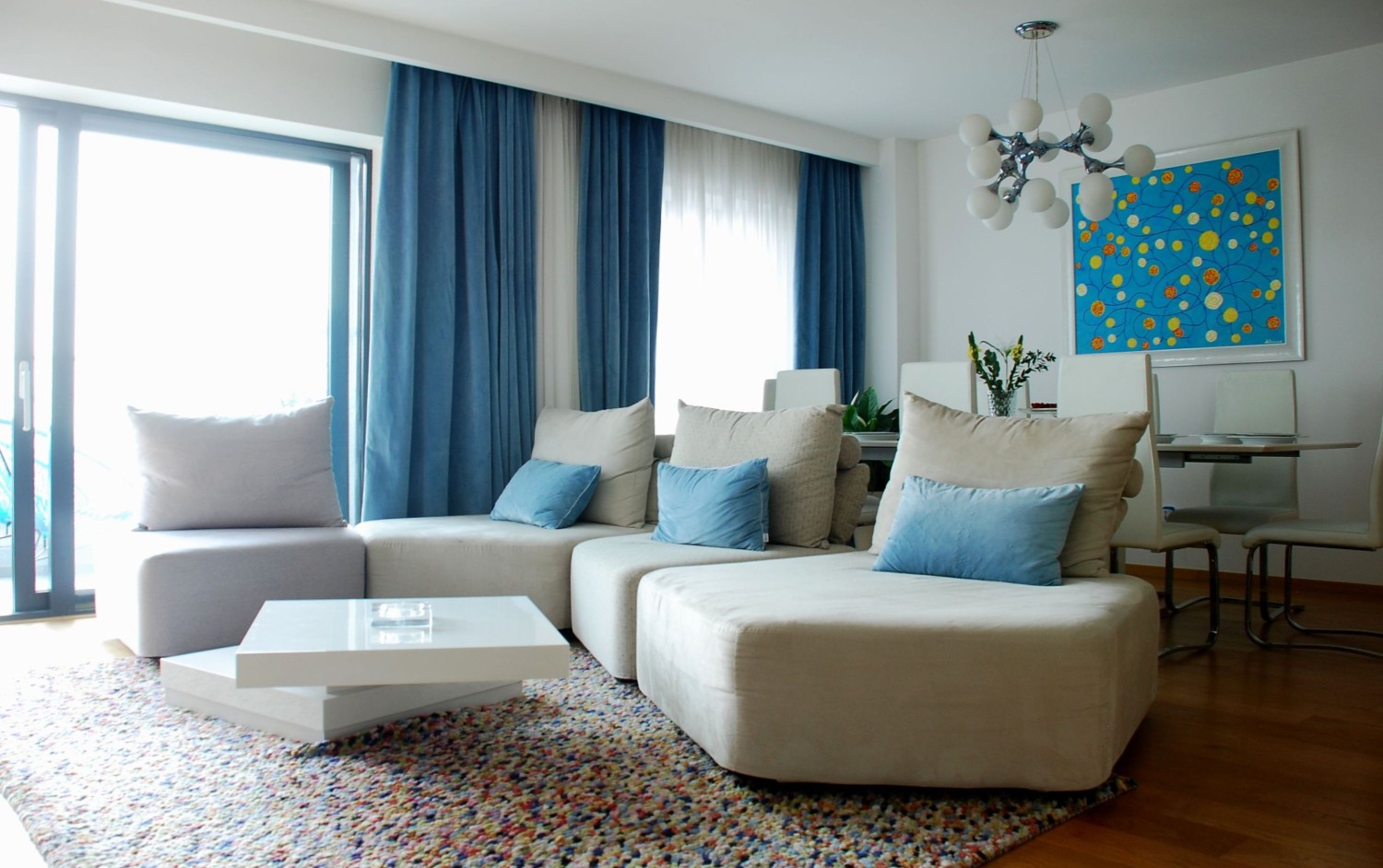 Amenajare apartament modern de inchiriat Bucuresti - arhitect Oana Tapu (5)