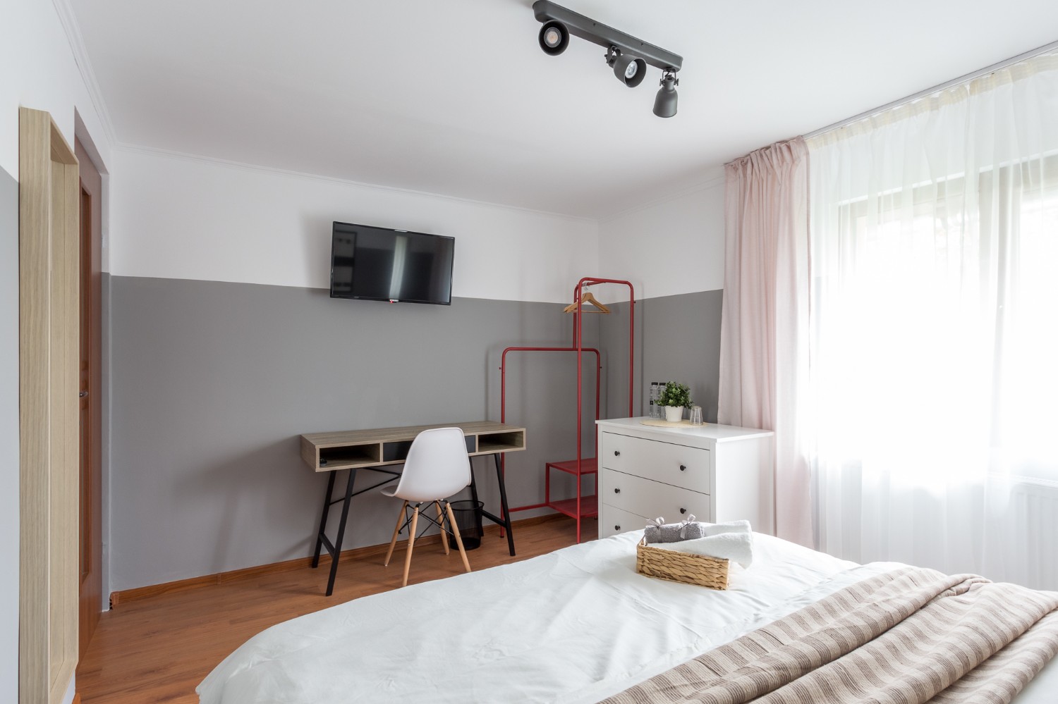 Zen Casa dormitor scandinav gri