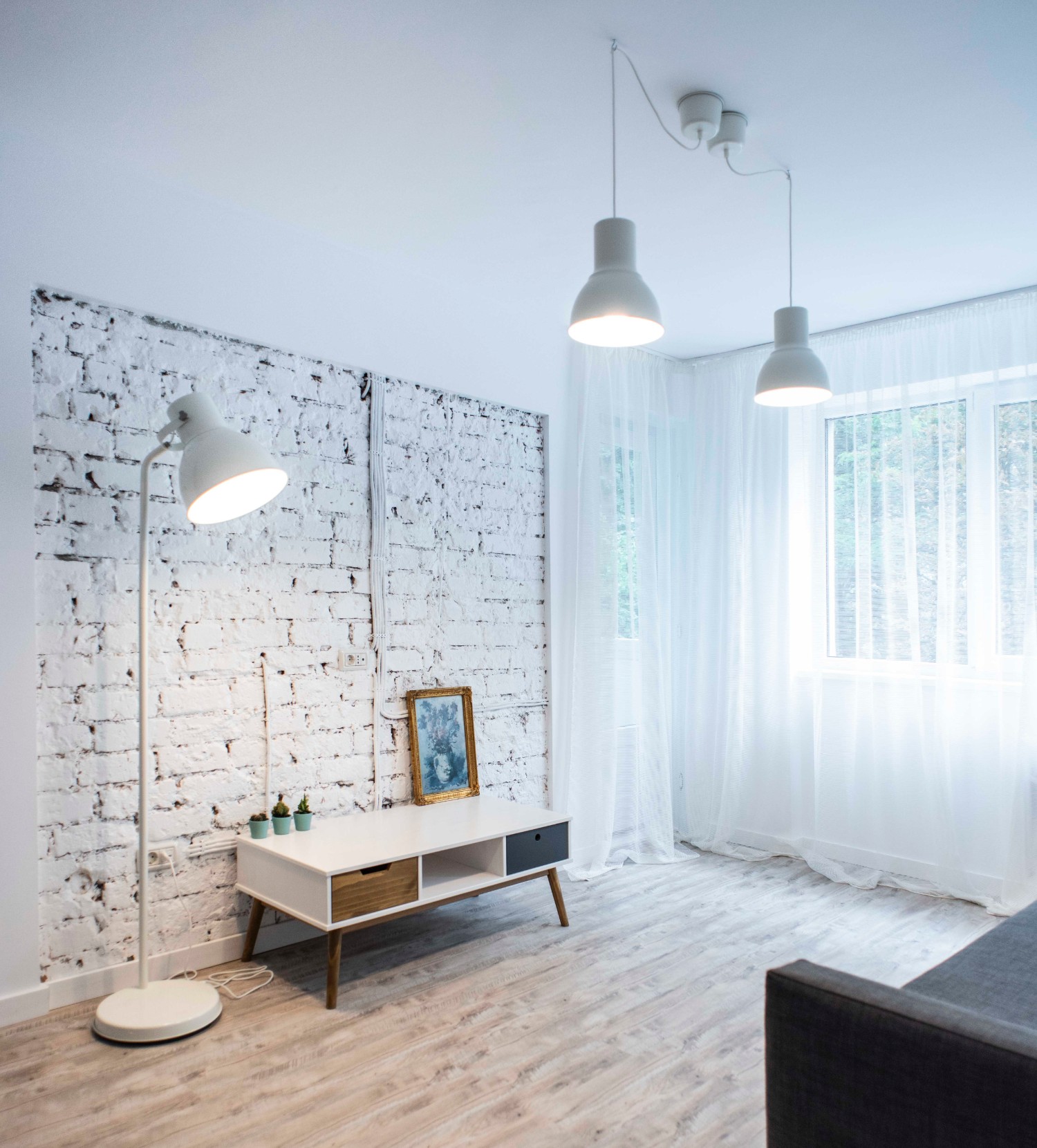 Amenajare living caramida alba Bucuresti_ Diez Office (10)