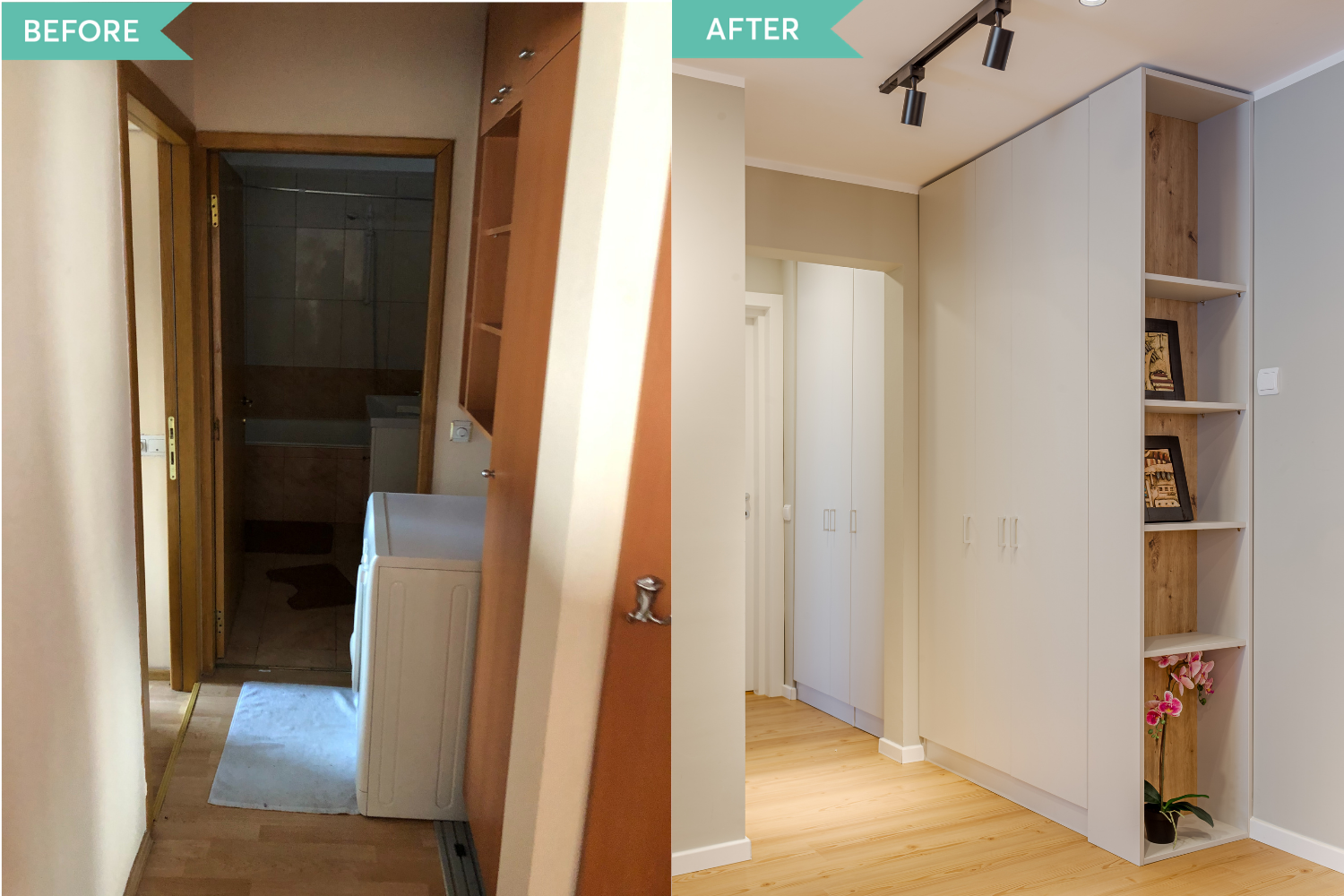 Renovare apartament Aviatiei - before and after _ Arh. Cristiana Zgripcea (3)