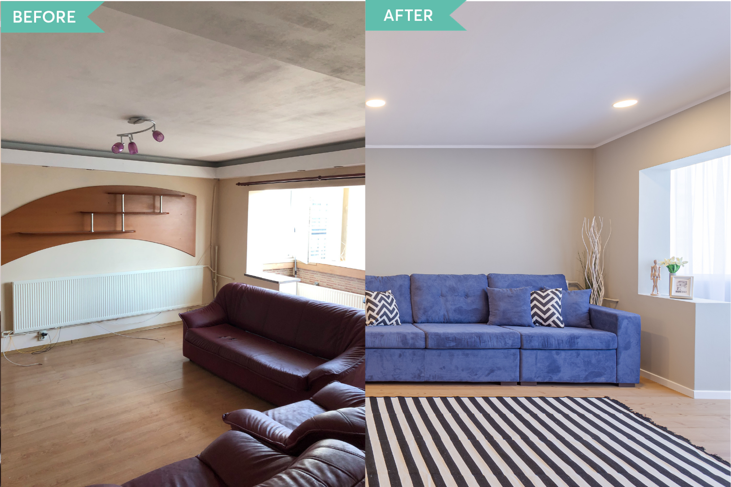 Renovare apartament Aviatiei - before and after _ Arh. Cristiana Zgripcea (4)