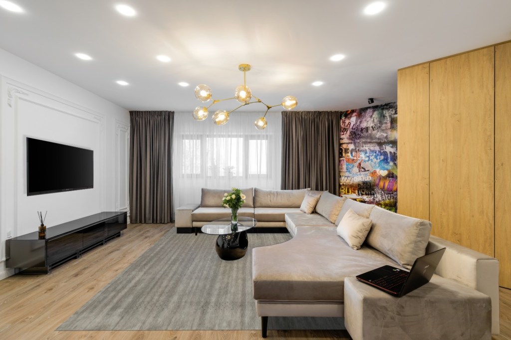 Living modern apartament Constanta - Pure Mess Design (2)