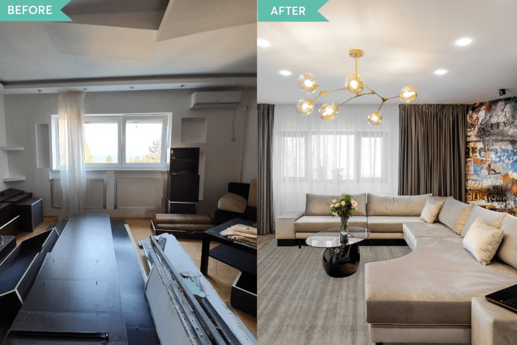 Renovare apartament Constanta - Pure Mess Design