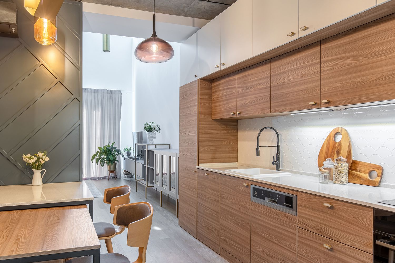 amenajare duplex 4 bucatarie