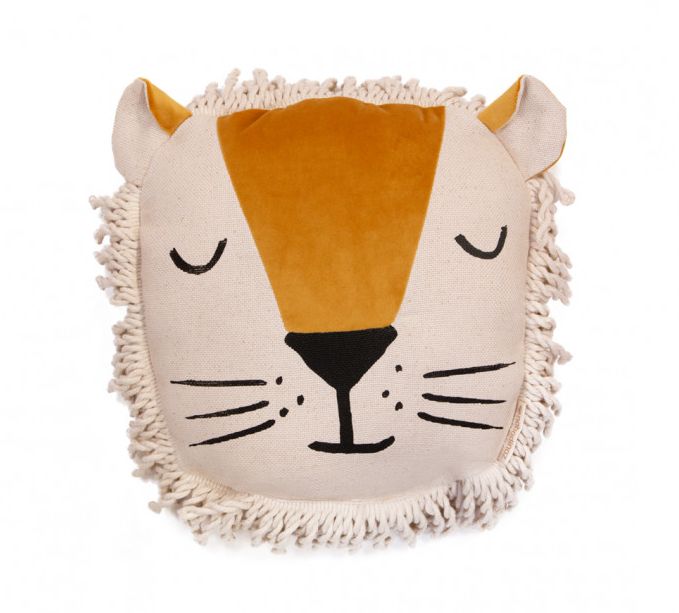 4. nobodinoz lion cushion