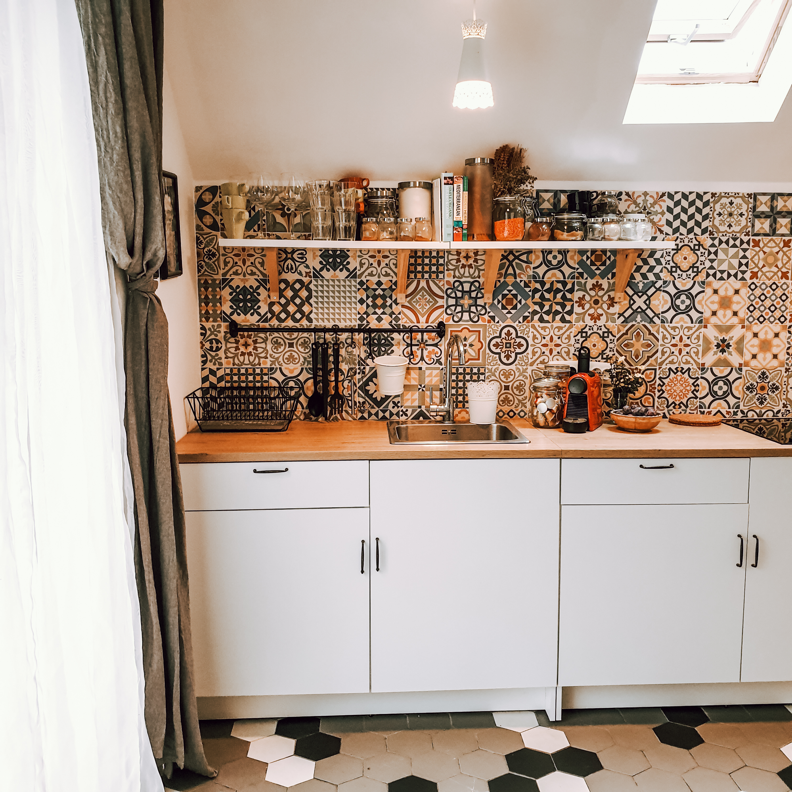 mica bucătărie din tiny home