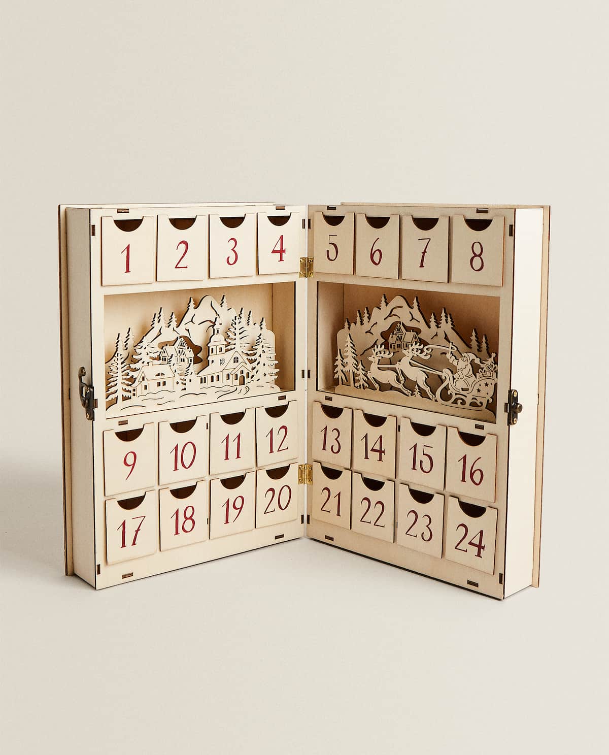 calendar de advent zara home ornamente craciun