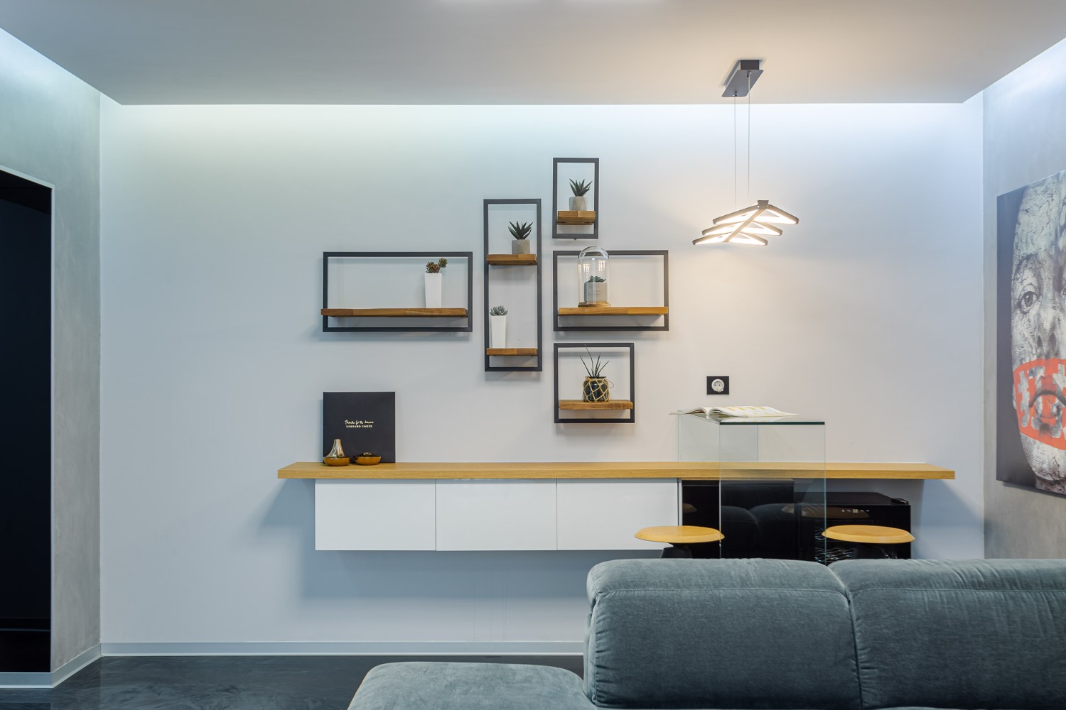 Living pardoseala epoxidica - renovare apartament Bucuresti - arhitect Alexandru Bucur Interiology (2)