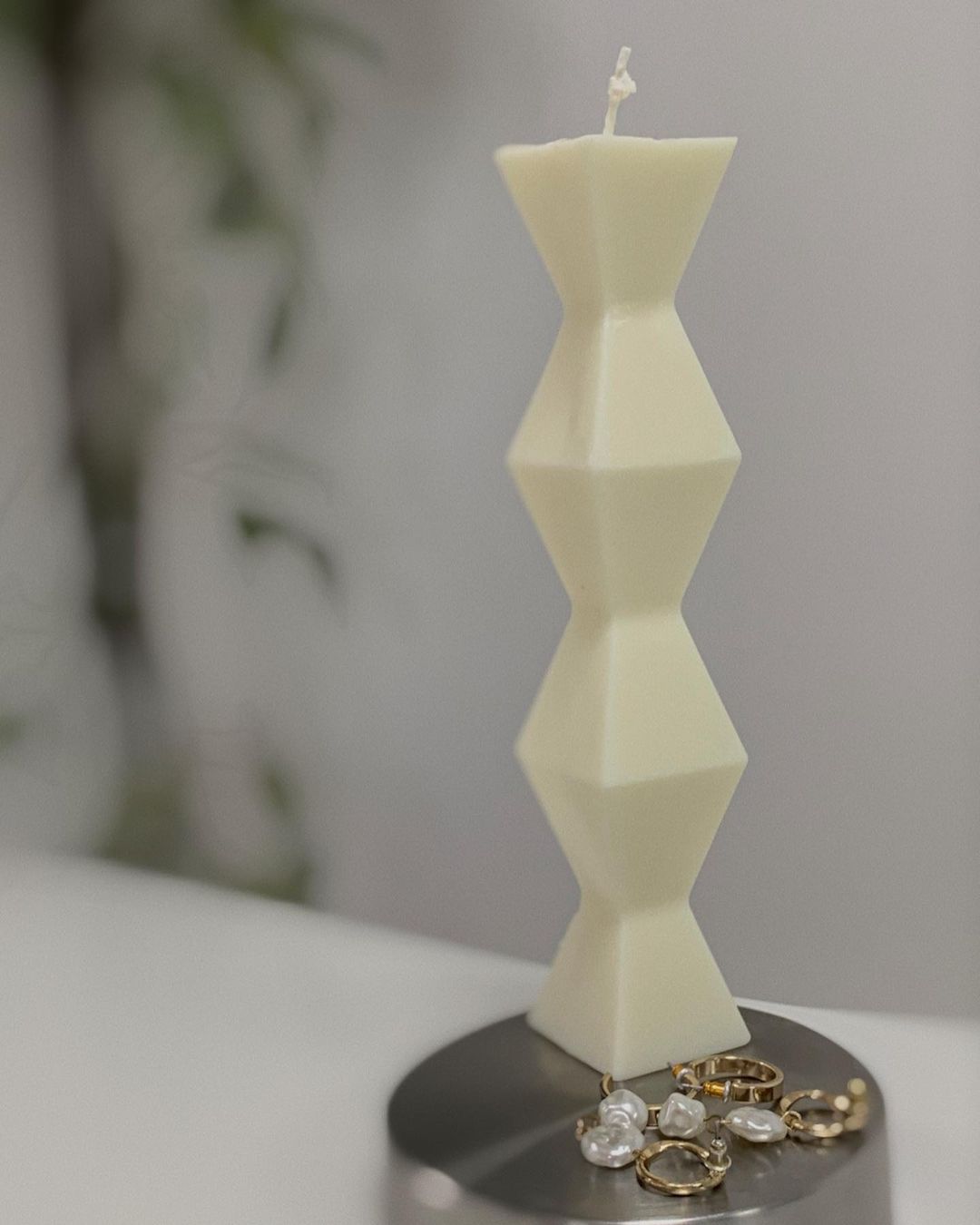 lumanari decorative sculpturale coloana infinitului