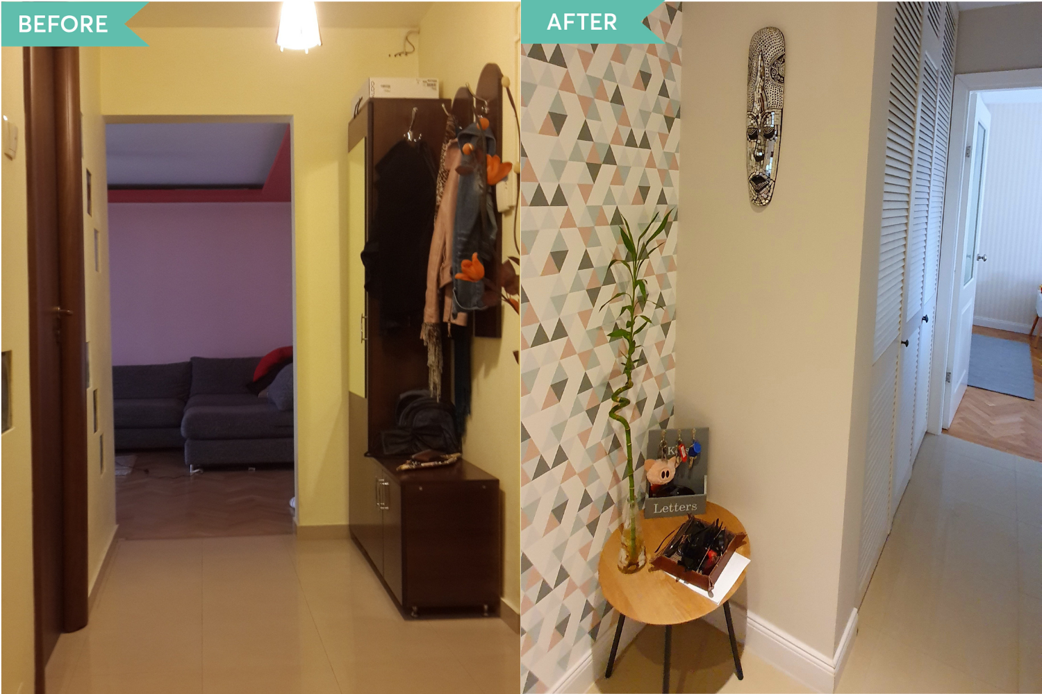 amenajare apartament trei camere
