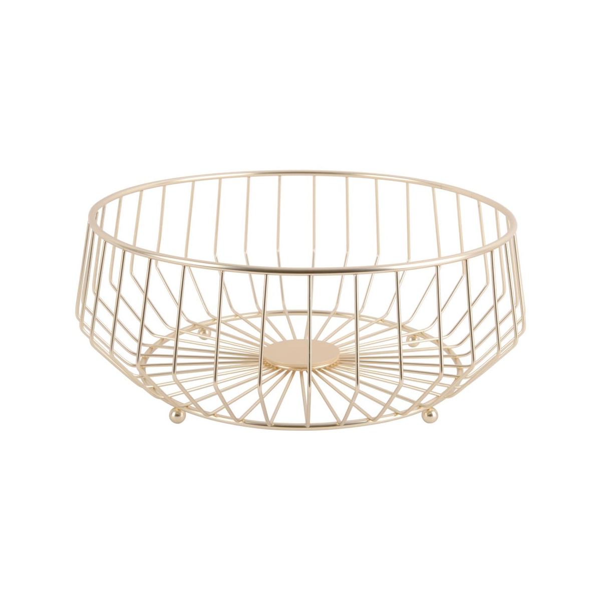 cos fructe metal auriu