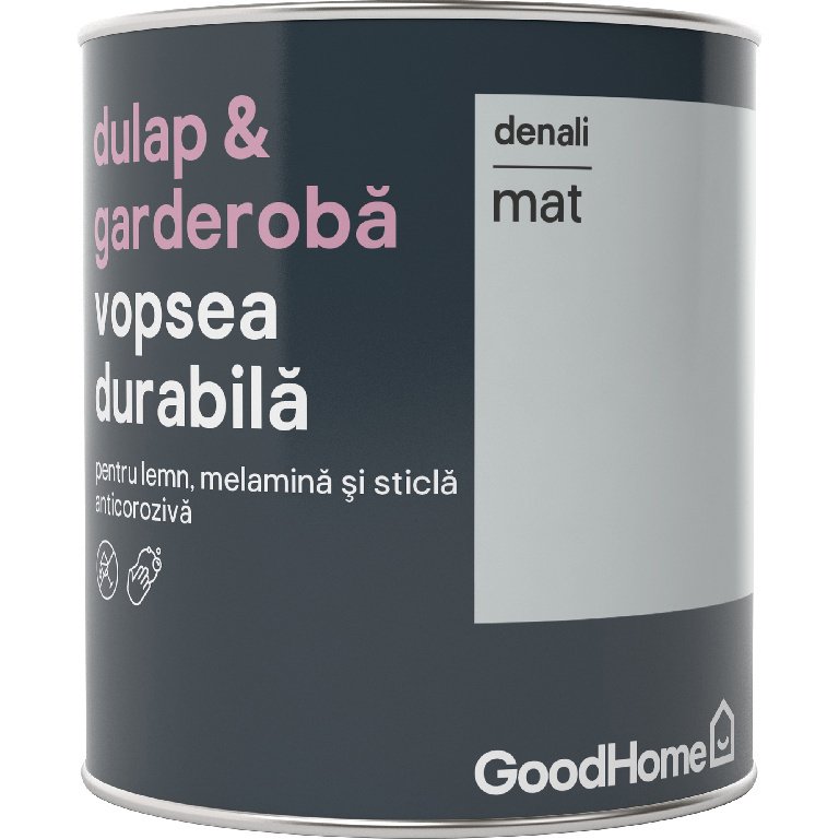 vopsea pentru lemn melamina si sticla goodhome