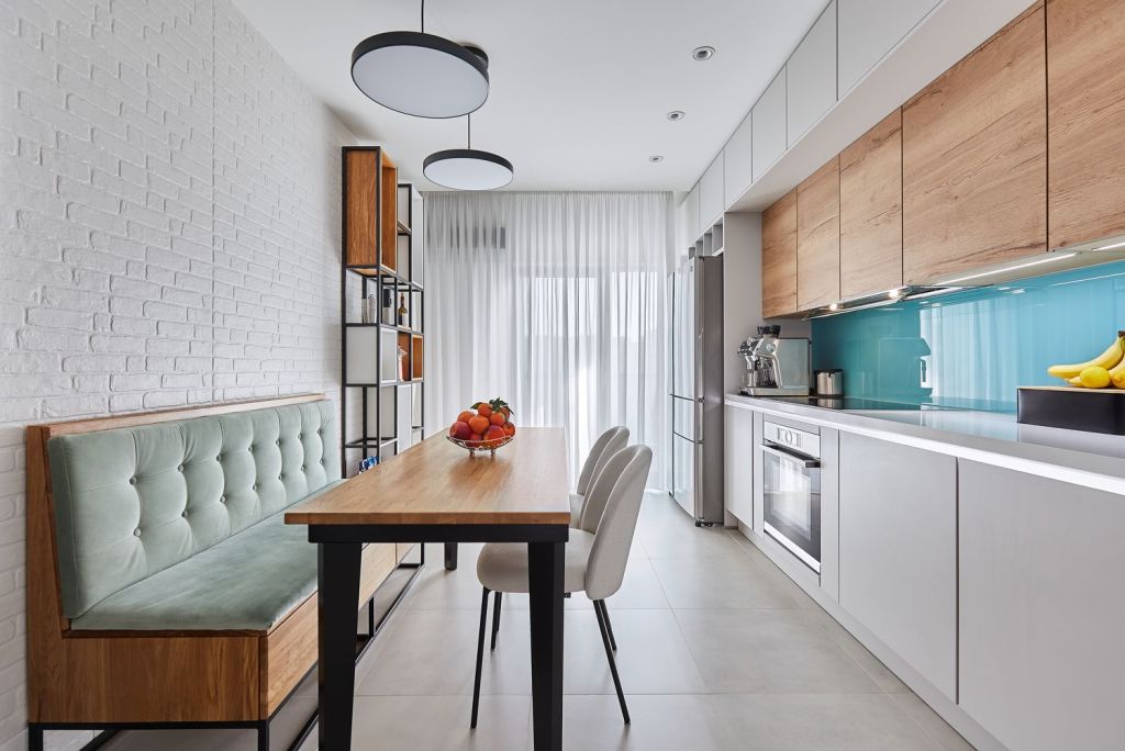 apartament modern bucatarie