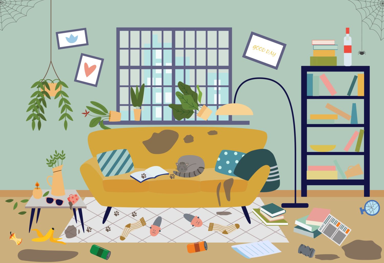 curatenie burnout
