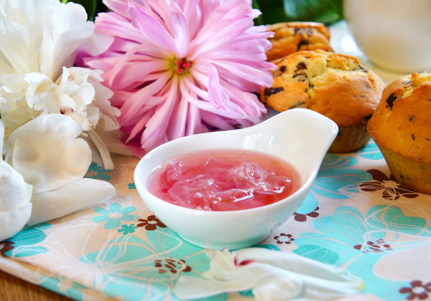dulceață de bujori