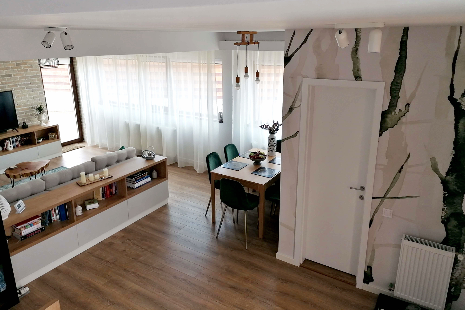 living dining open space sonia silvas