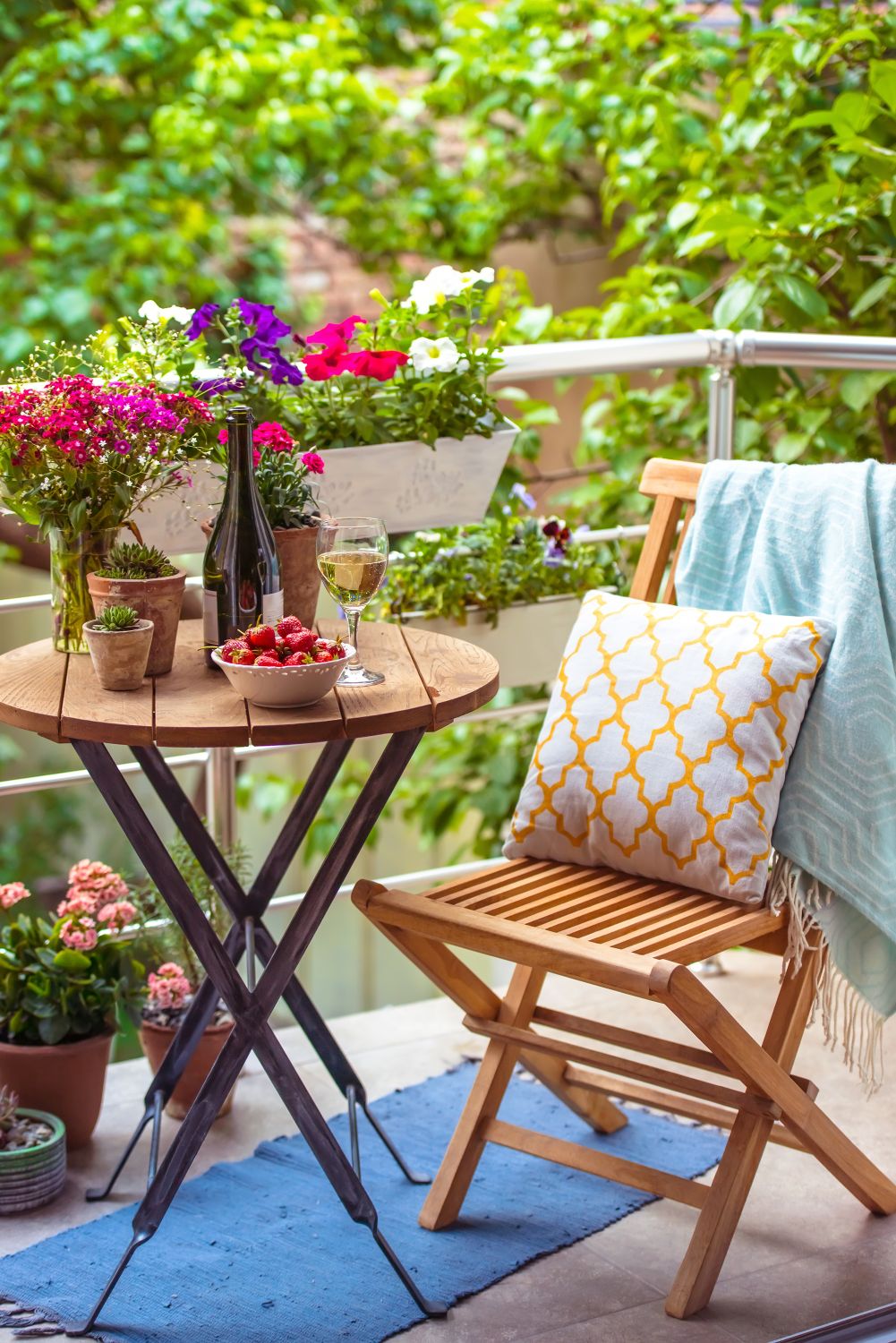 amenajare balcon deschis