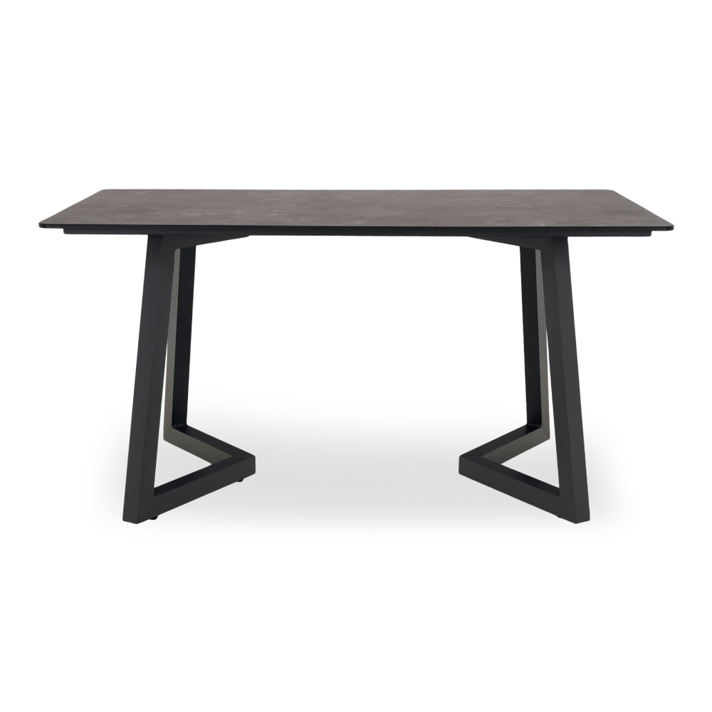 mobilier de gradina mobexpert masa exterior neagra