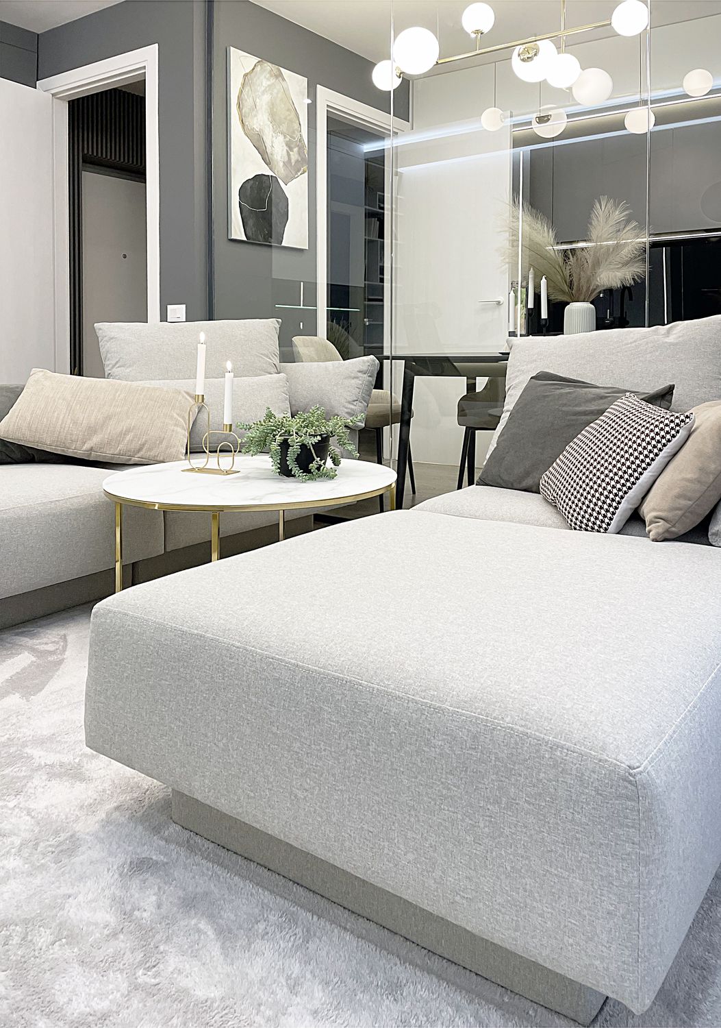 apartament Pipera living