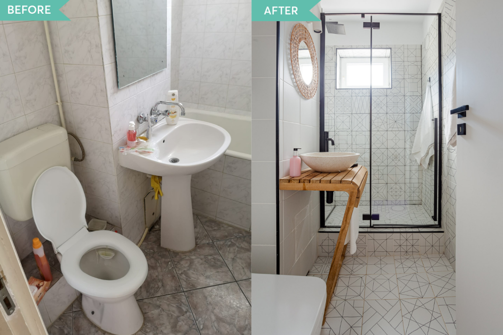 Airbnb Sinaia amenajare iDecorate - before and after (7)