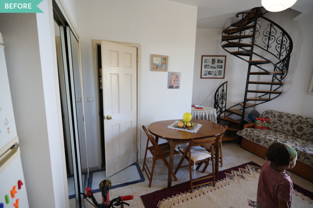 Ravi Studios Creta - before and after - bucatarie parter (2)