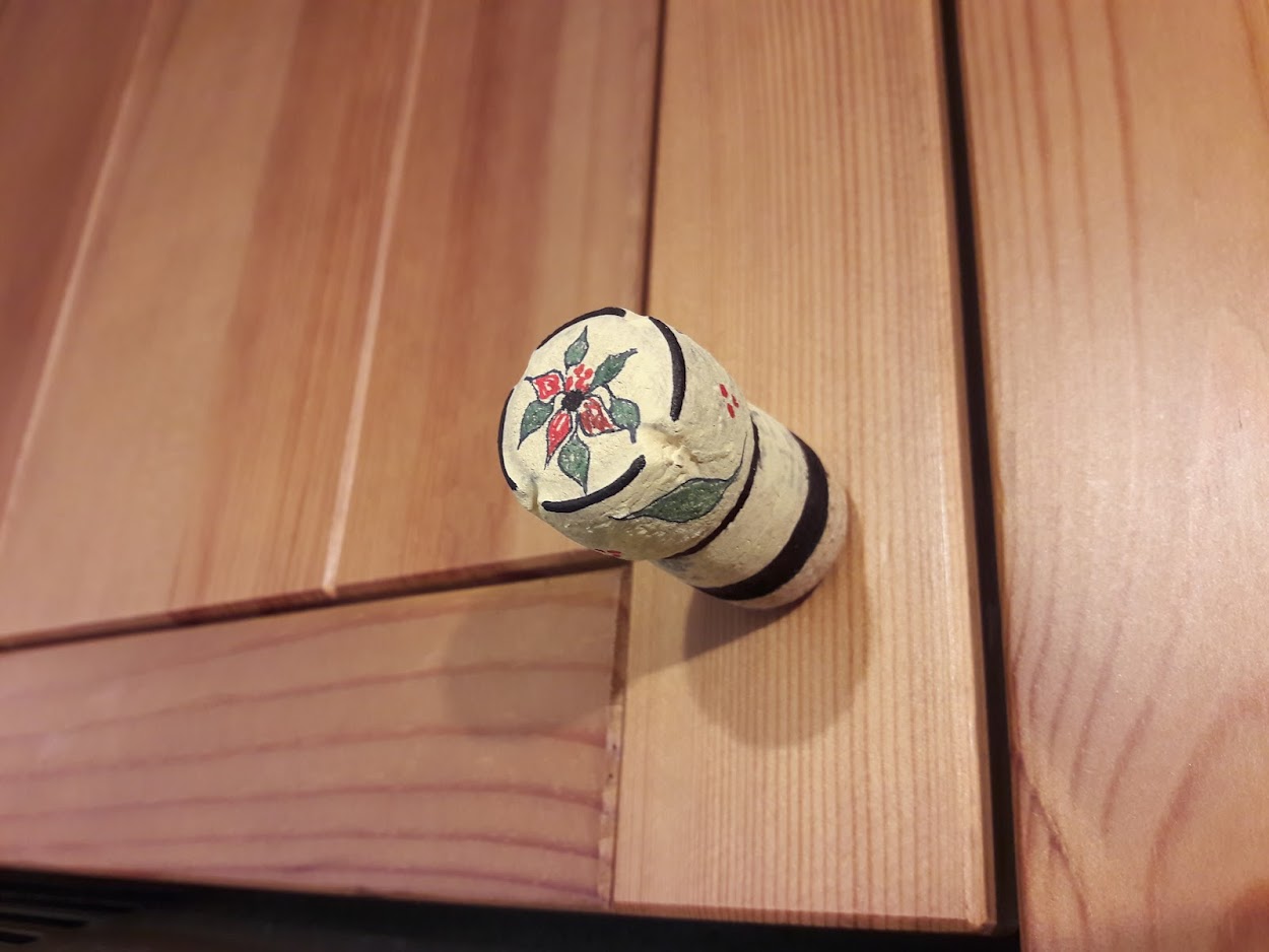mâner din dop de pluta