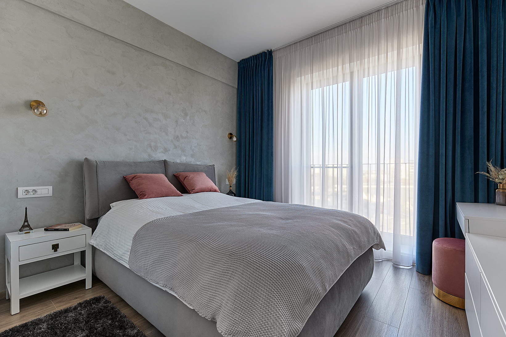 Amenajare dormitor apartament trei camere Bucuresti - Cristina Micu Interior Design (2)
