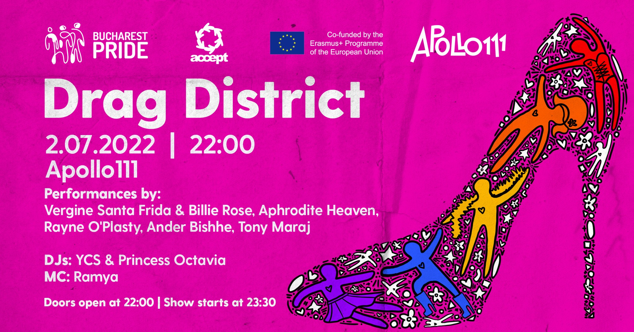 Drag District la Apollo111 Teatrul