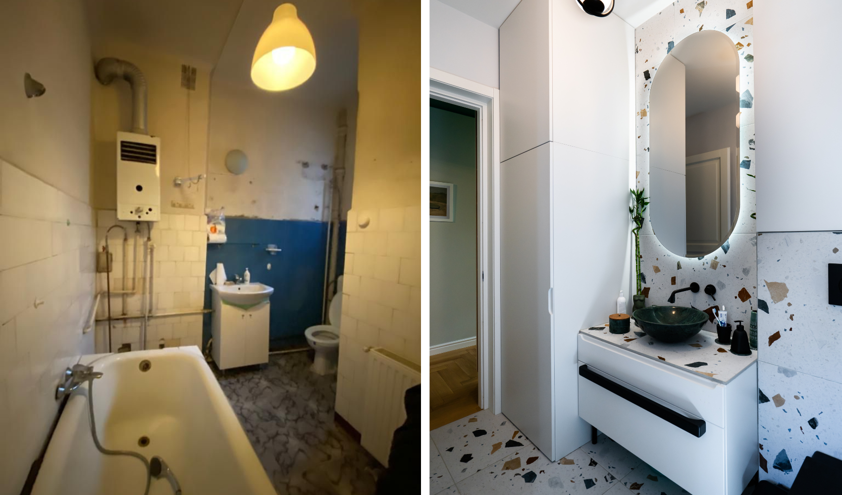 renovare casa veche baie