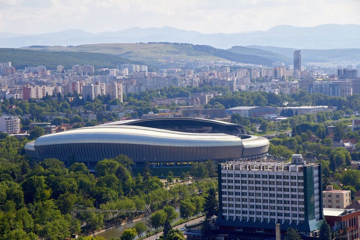 Locuri panoramice din Cluj - Hotel Belvedere FOTO Facebook