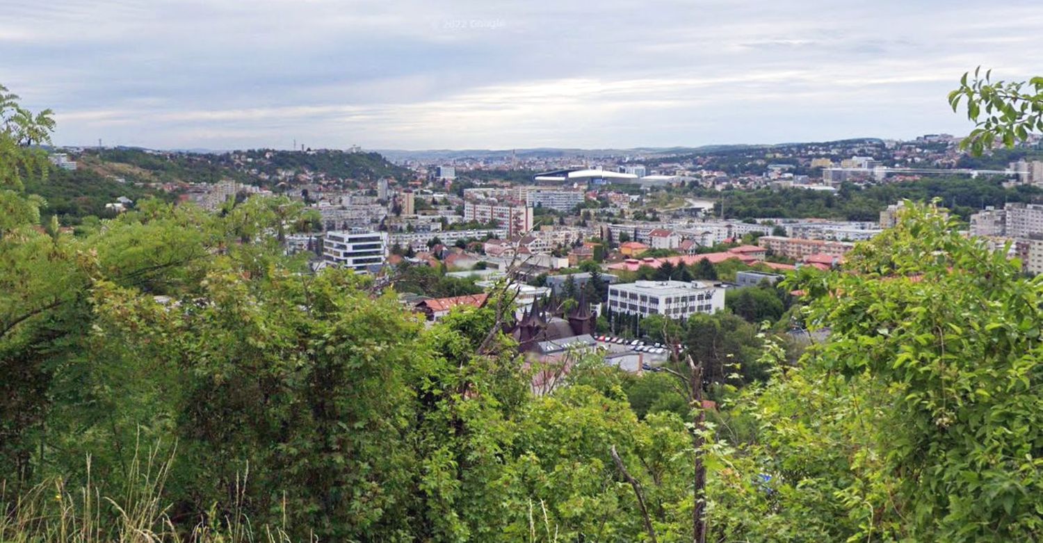 Locuri panoramice din Cluj - Pădurea Hoia Baciu FOTO Google Street View