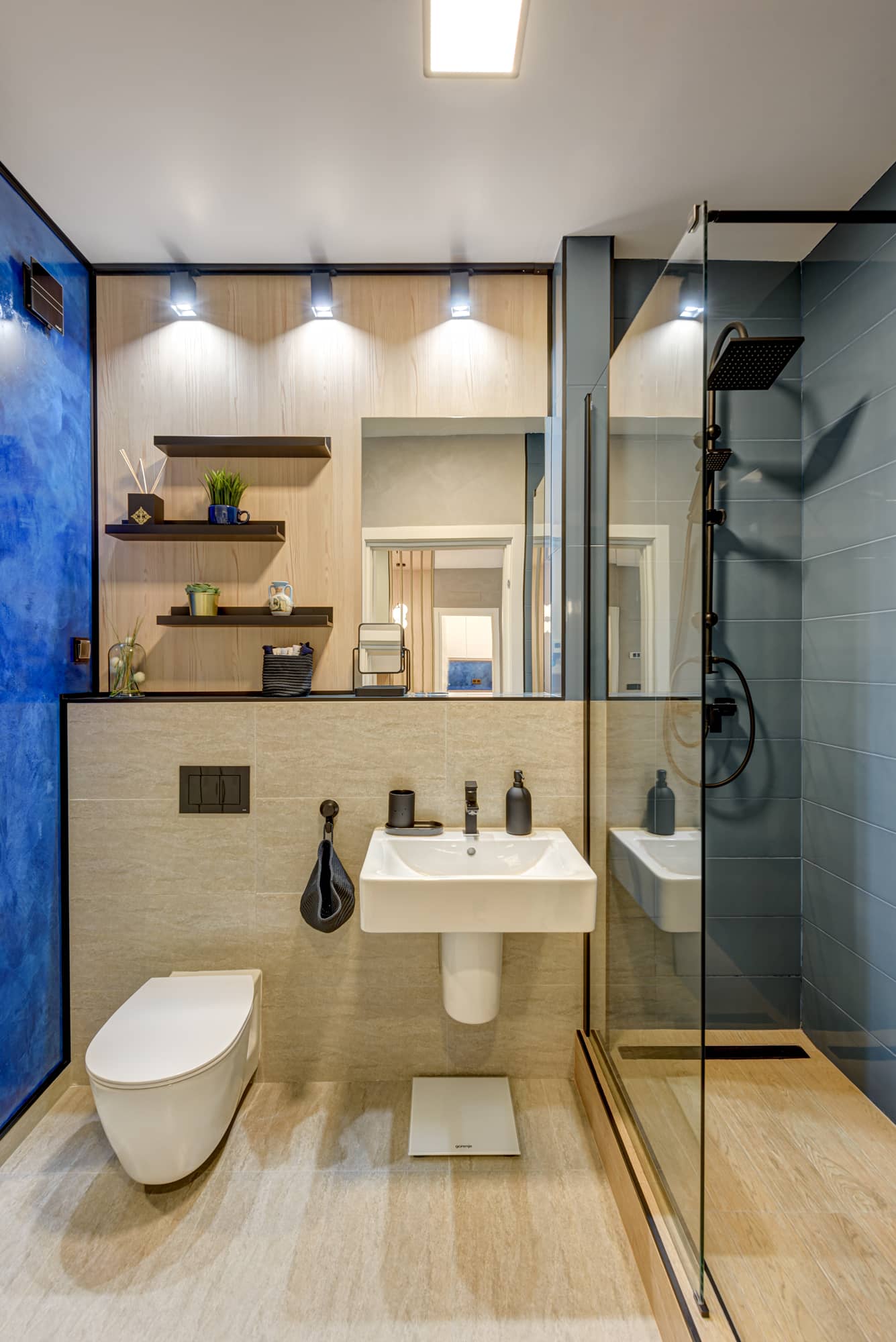 amenajare apartament cobalt blue foro arhimedia