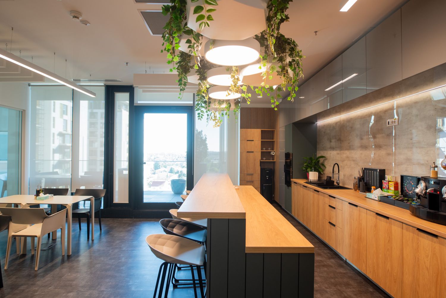 bucatarie open space rehau