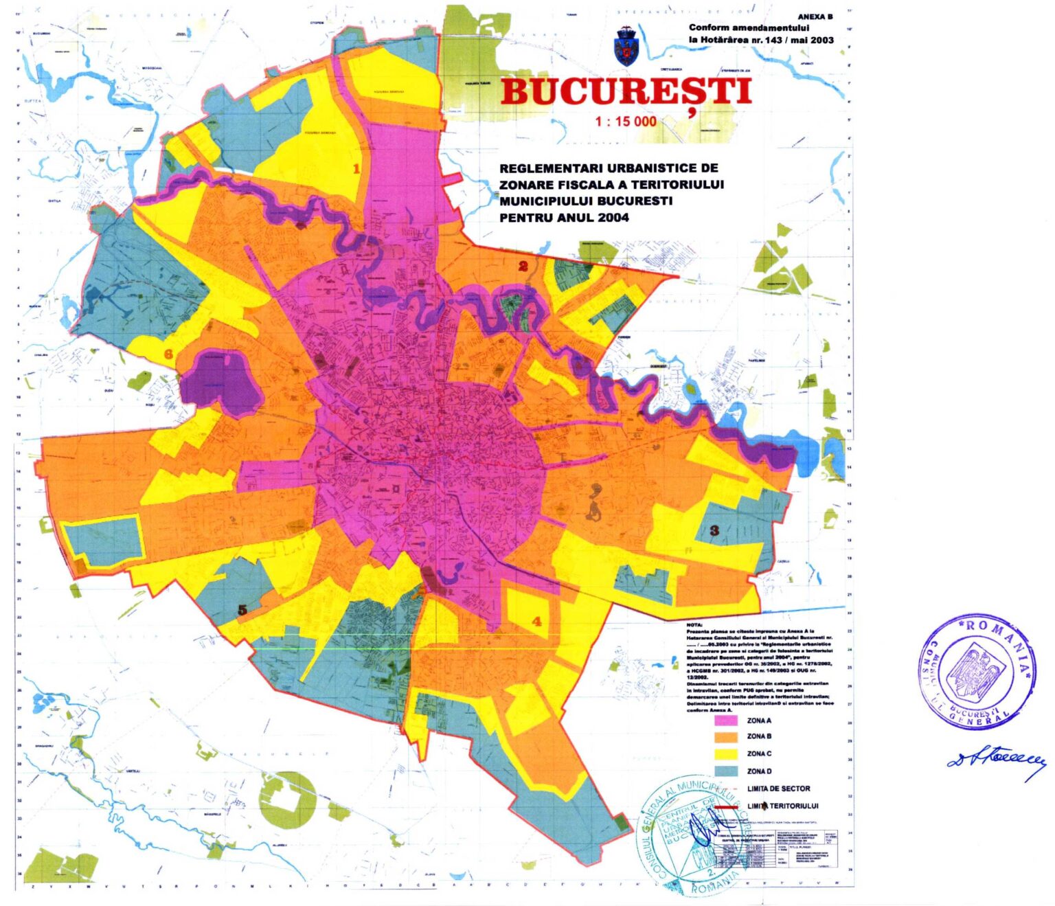 harta locuri de parcare bucuresti