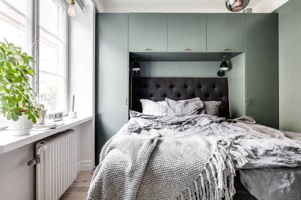 11 stilul scandinav dormitor 4